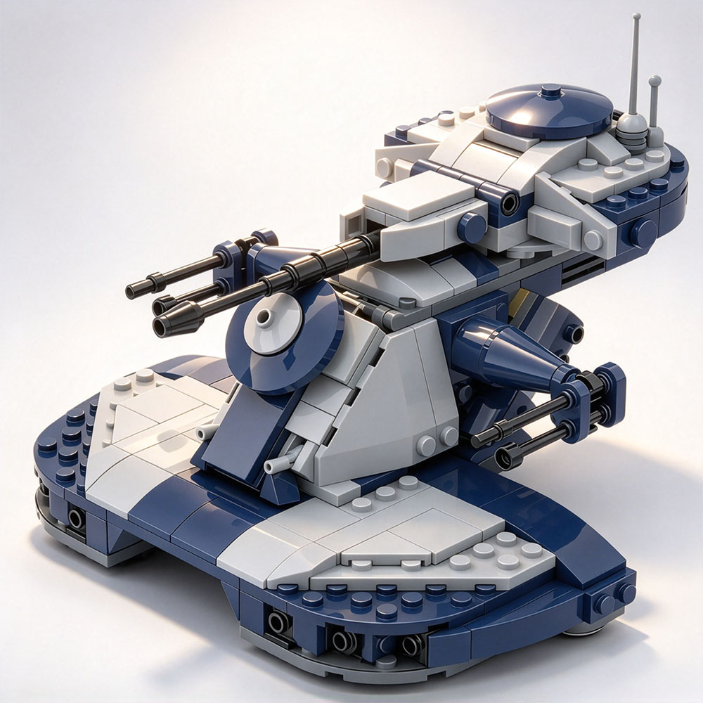 MOC Classic Star Movie Accesso - Lego Compatible Military Tank recension och pris