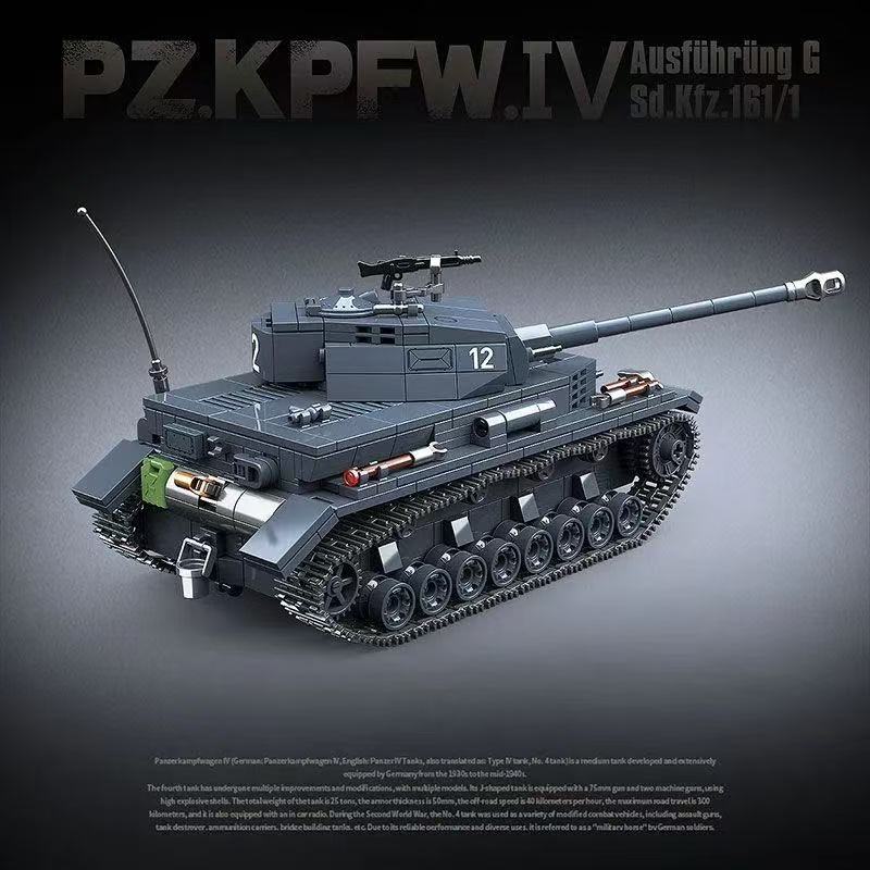 985PCS Military No. 3 Type L T - Lego Compatible Military Tank recension och pris