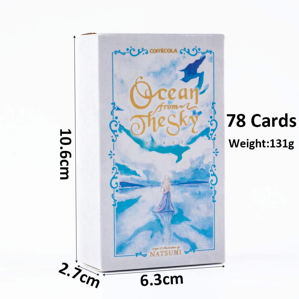 10.3*6cm Hand-Painted Watercol - Tarot Cards Deck With Guidebook recension och pris