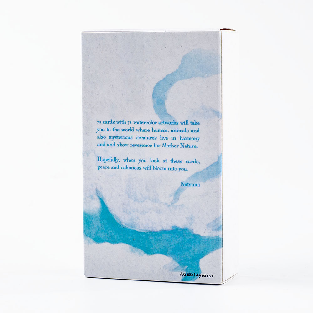 10.3*6cm Hand-Painted Watercol - Tarot Cards Deck With Guidebook recension och pris