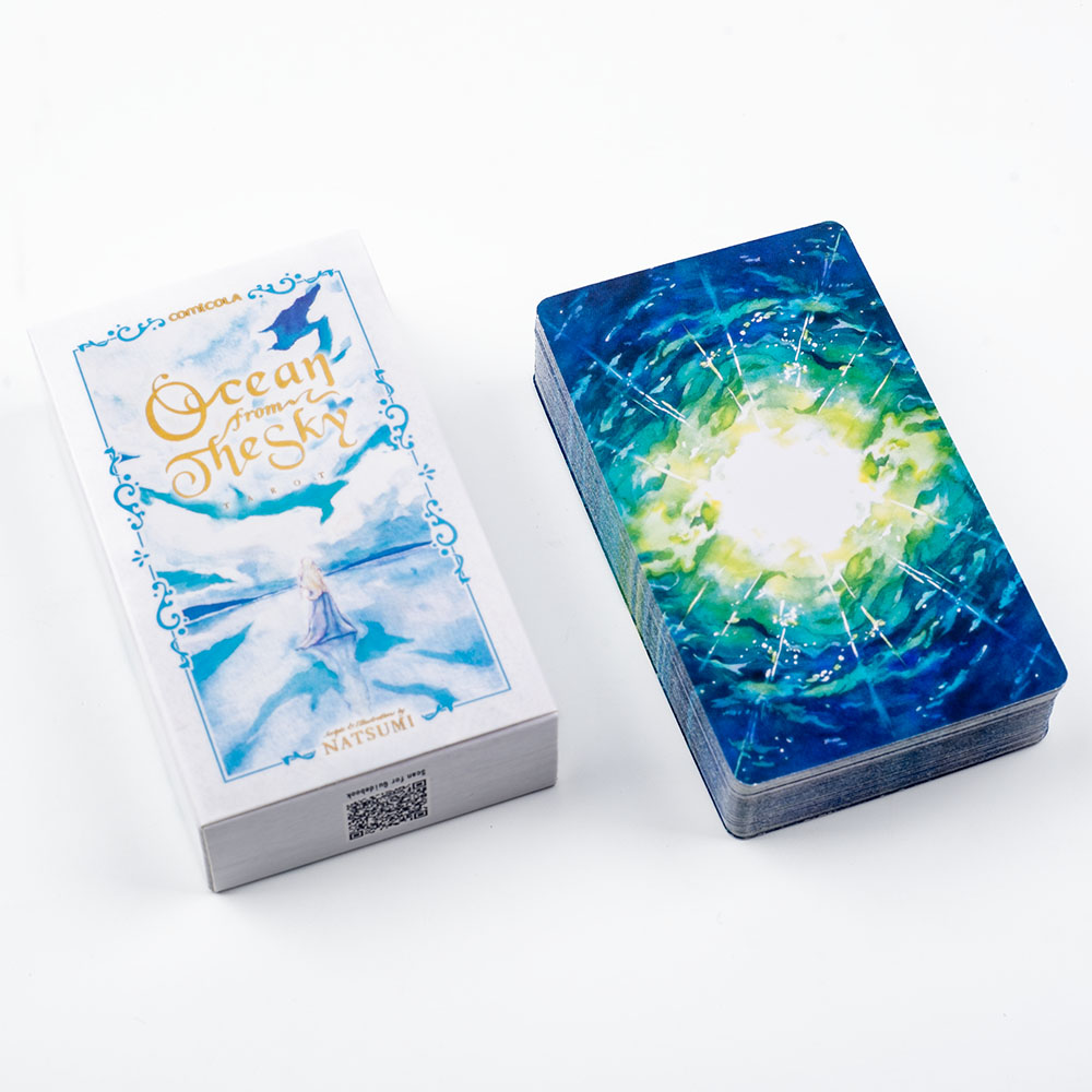 10.3*6cm Hand-Painted Watercol - Tarot Cards Deck With Guidebook recension och pris