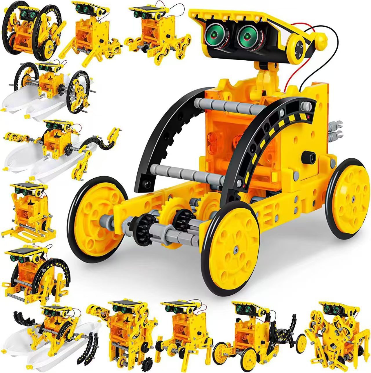 Solar Robot Kits DIY Assemblin - Stem Solar Robot Kit For Kids recension och pris
