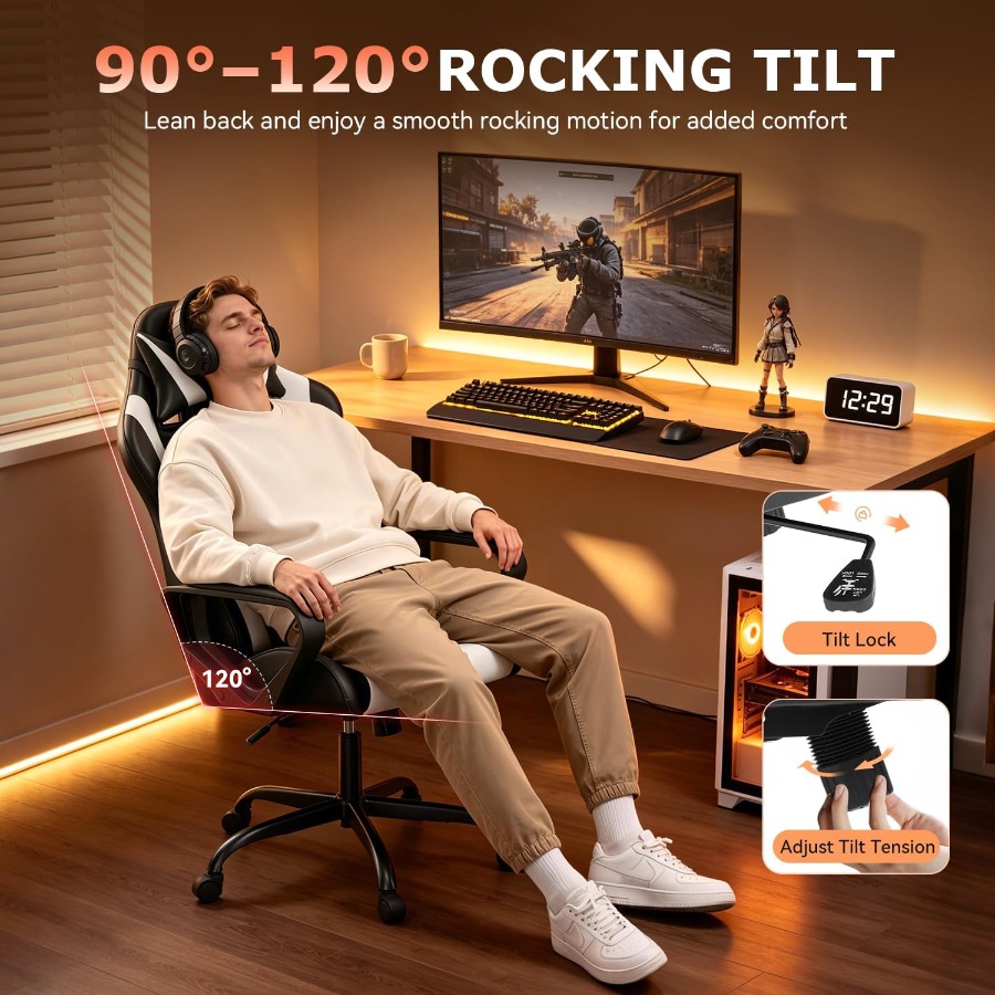 Ergonomic Gaming Chair for Adu - Video Games recension och pris