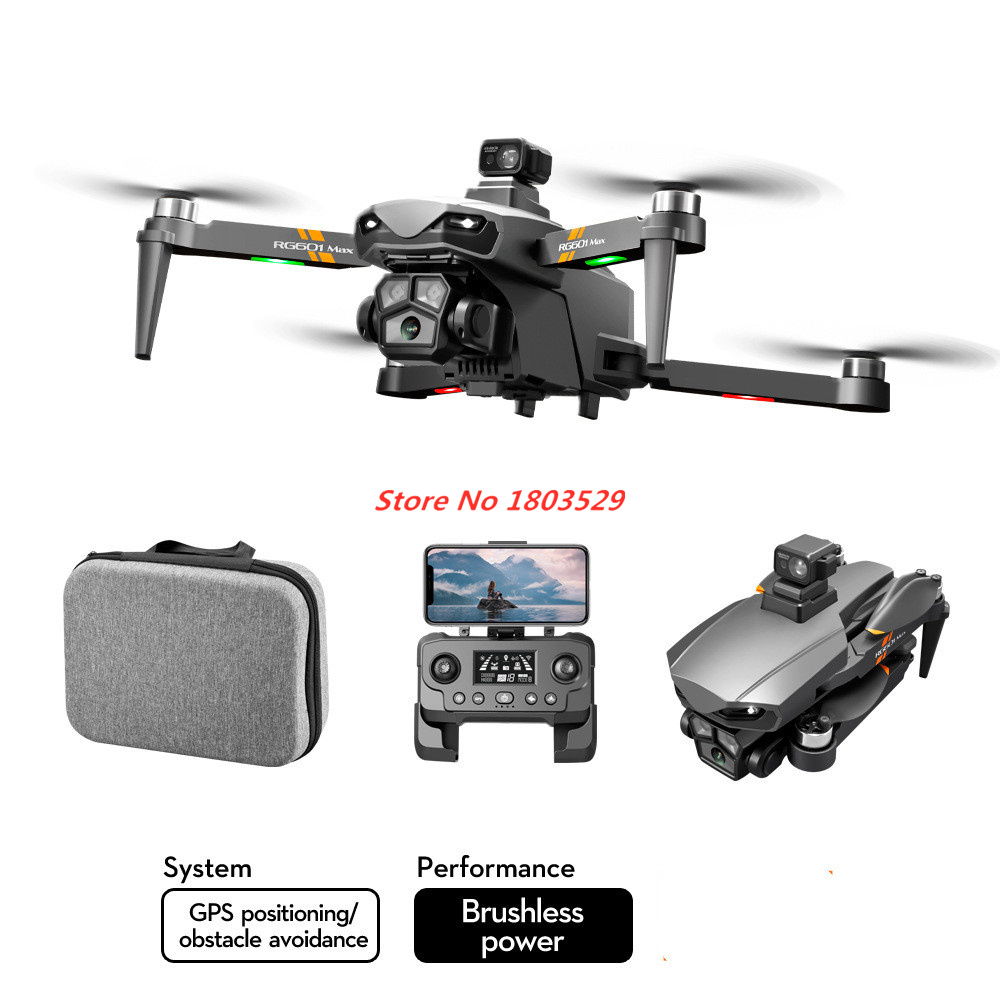 GPS Brushless Drone 8K HD Came - Fpv Brushless Rc Drone 4K recension och pris