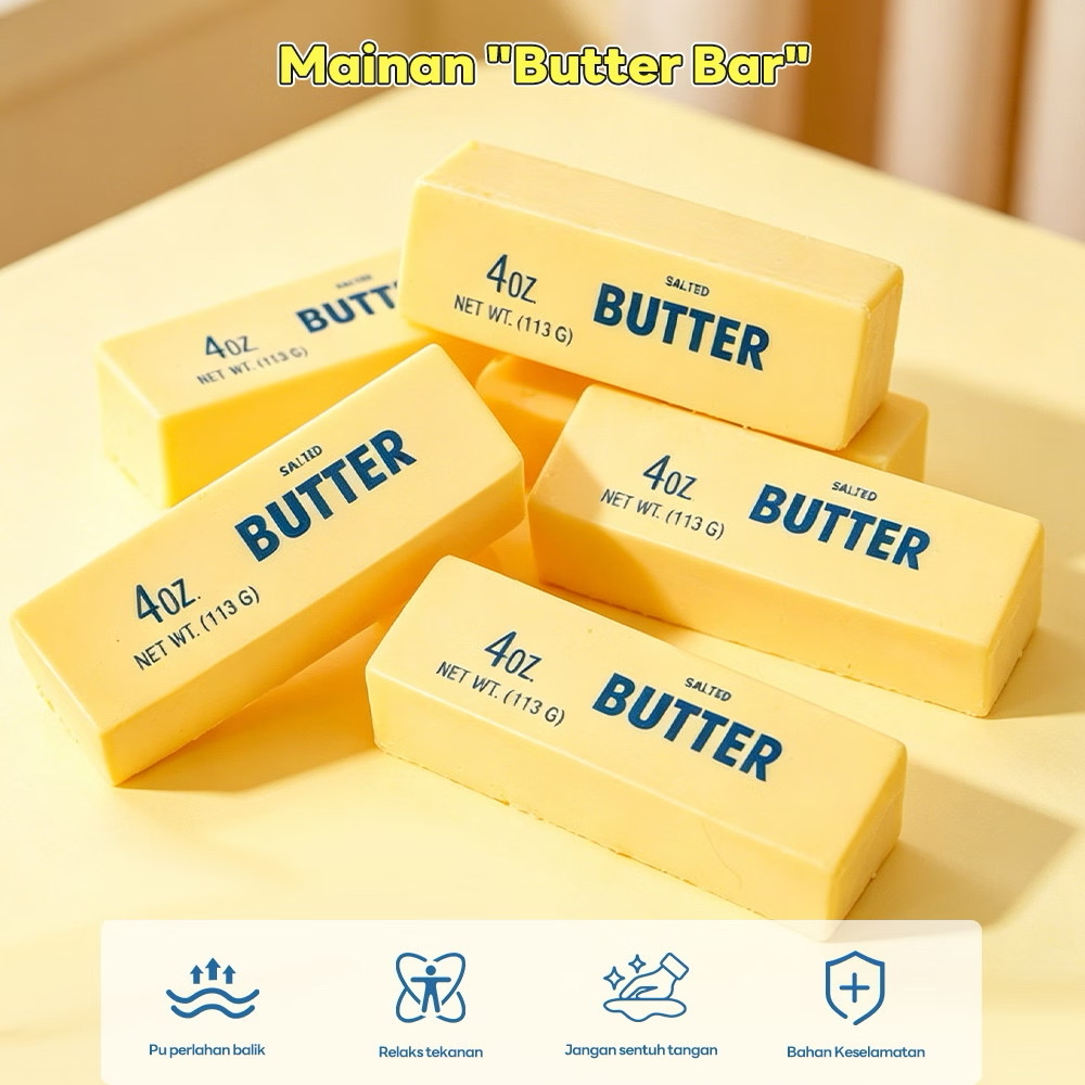 Butter Stick Fidget Squishy To - Building Blocks recension och pris