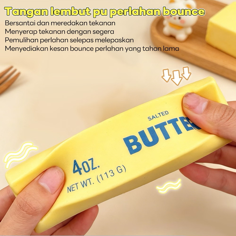 Butter Stick Fidget Squishy To - Building Blocks recension och pris