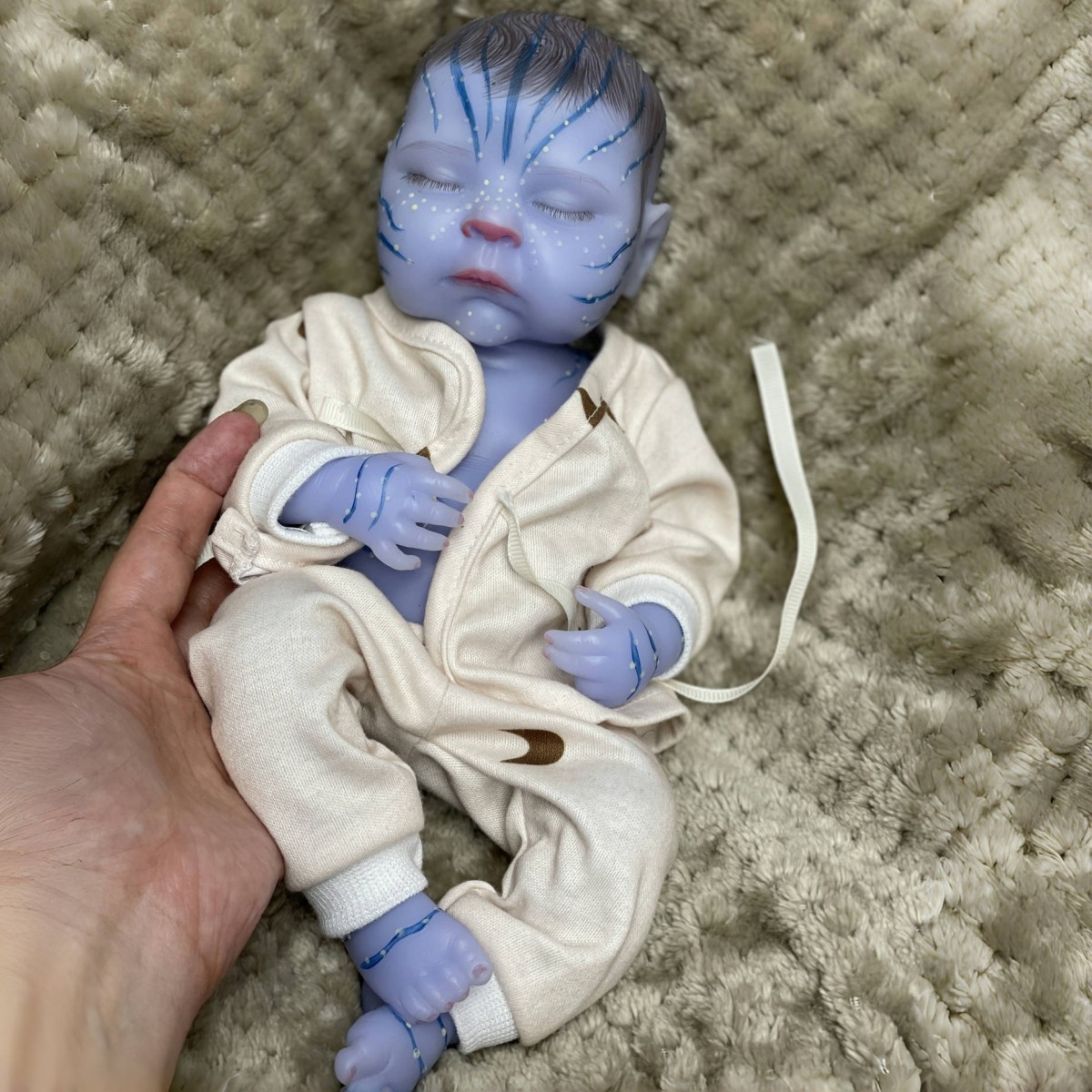 13 Inch Glow in the Dark Rebor - Reborn Baby Doll Silicone Realistic recension och pris
